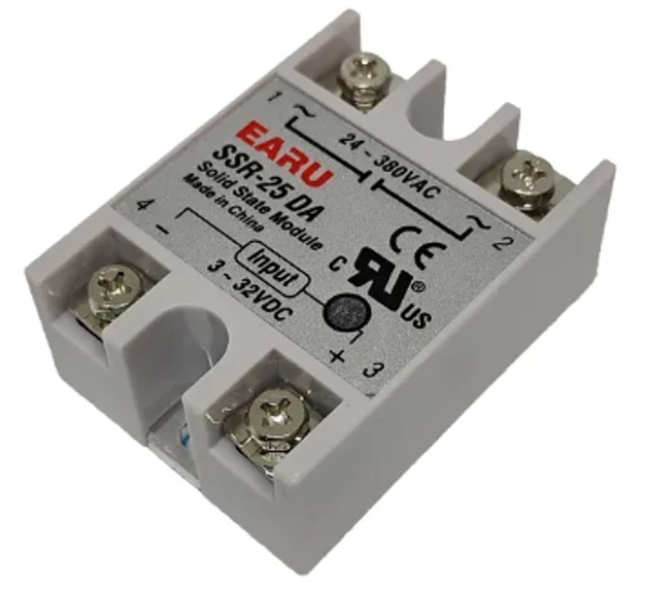 RELE DE ESTADO SOLIDO SSR25DA 25AMPERIOS 24 - 480 VAC