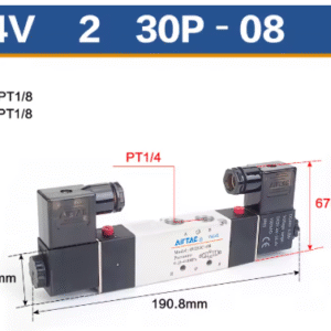VALVULA SOLENOIDE 5/3 4V 230P-08