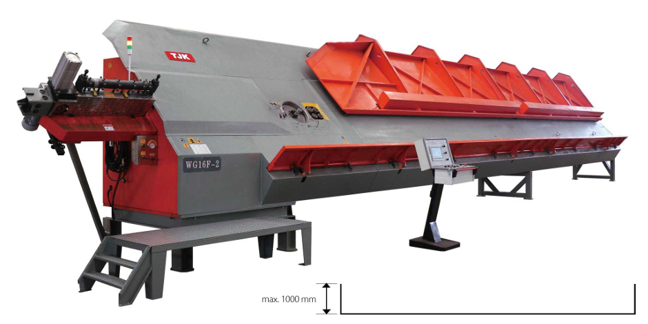 Dobladora Automatica de Estribos WG12F-1/WG16F-2 TJK