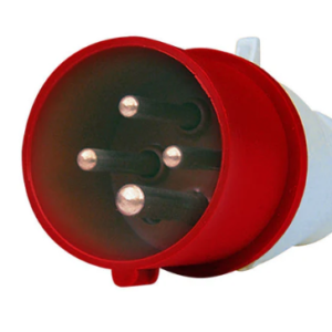 ENCHUFE MACHO VOLANTE 32A 3P+T 380V IP44