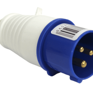 ENCHUFE Macho volante IP44 16a 2p+t 220v