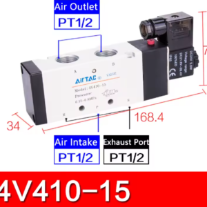 VALVULA SOLENOIDE 5/2 4V410-15